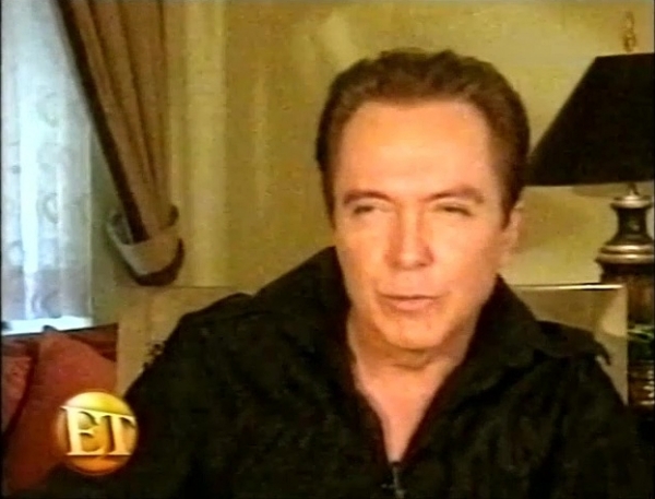 David Cassidy, ET, May 17, 2002