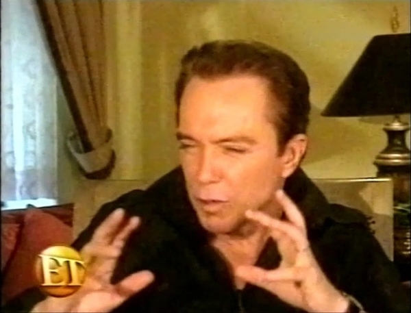 David Cassidy, ET, May 17, 2002