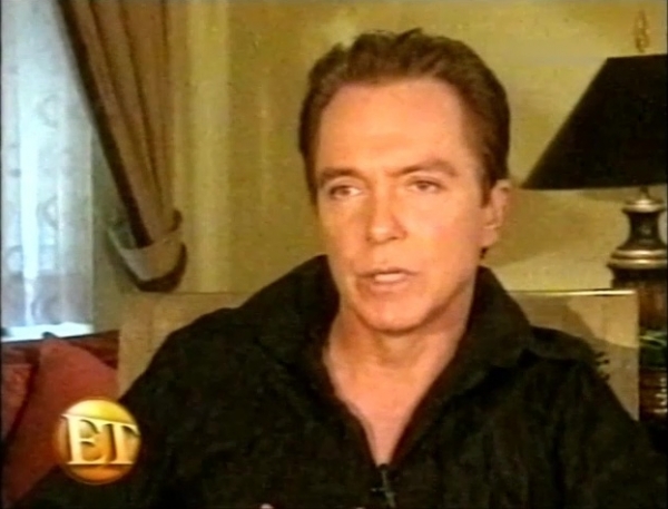 David Cassidy, ET, May 17, 2002