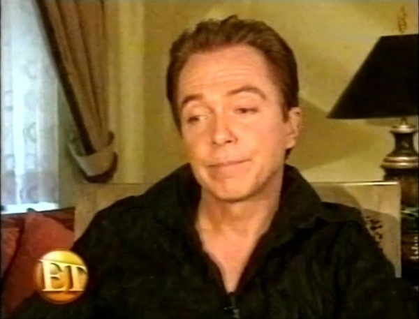 David Cassidy, ET, May 17, 2002