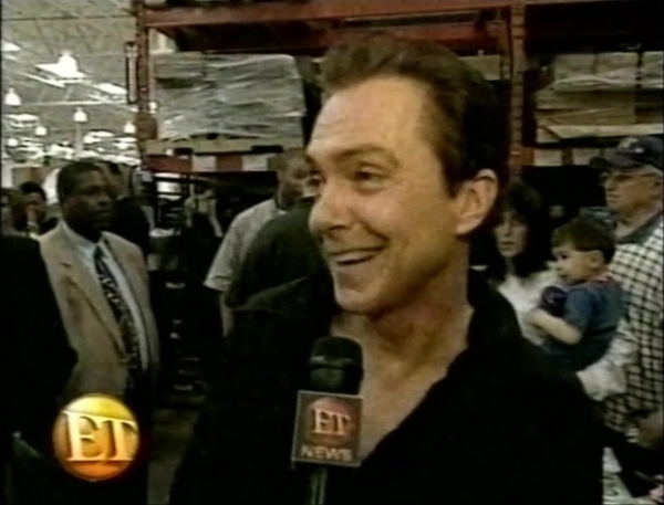 David Cassidy, ET, May 17, 2002