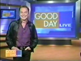 David on 'Good Day Live'.