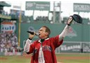 David at Fenway Park