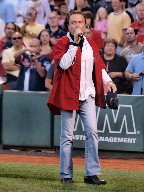 David at Fenway Park