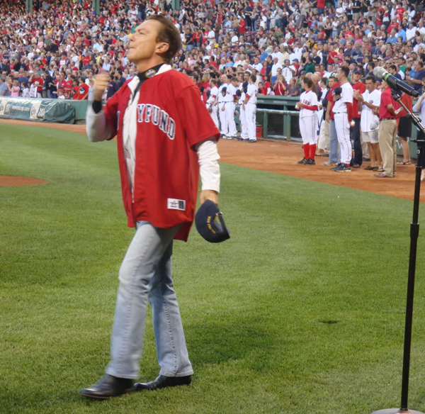 David at Fenway Park