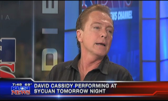 David Cassidy August 24, 2012