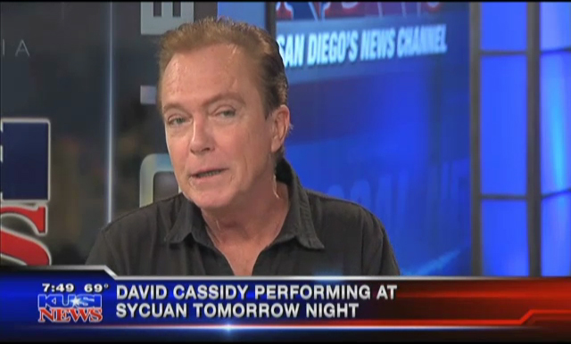 David Cassidy August 24, 2012