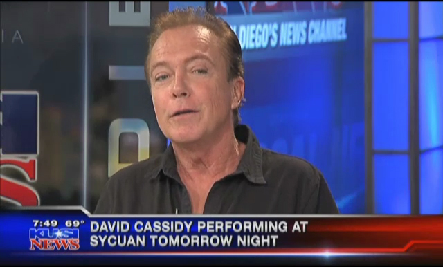 David Cassidy August 24, 2012