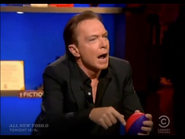 David Cassidy, The Colbert Report, 2012