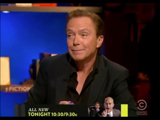 David Cassidy, The Colbert Report, 2012