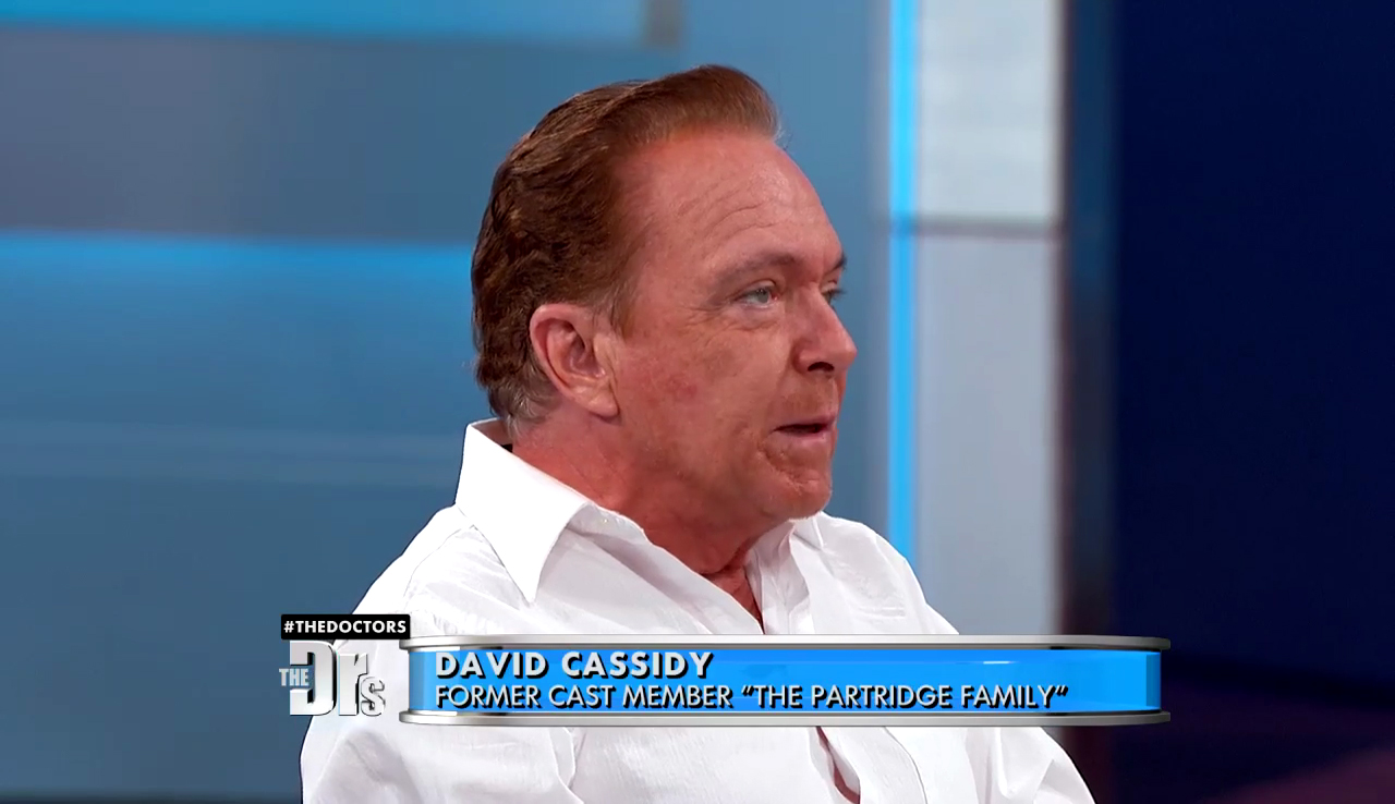 David Cassidy filmed Dec 15, 2016