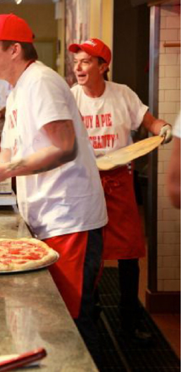 David's making Pizza