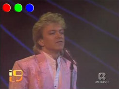 David sings The Last Kiss 1985.