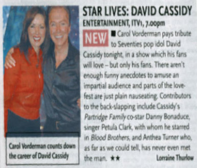 Advert for Star Lives