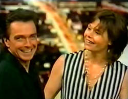 David Cassidy and Susan Dey