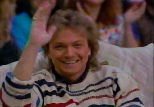 David Cassidy on Win, Lose or Draw